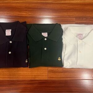 BROOKS BROTHERS POLO SHIRT MENS MEDIUM SHORT SLEEVE GOLF POLO $375 value!
